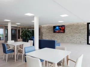 arredamento e layout per sale comuni in rsa